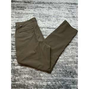 VRST Limitless 5 Pocket Slim Fit Pants dark Beige Mens Size 35x32 Performance